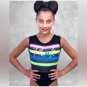 ⭐️SOLD⭐️Pink leisurewear Perfectly Neon leotard AXS